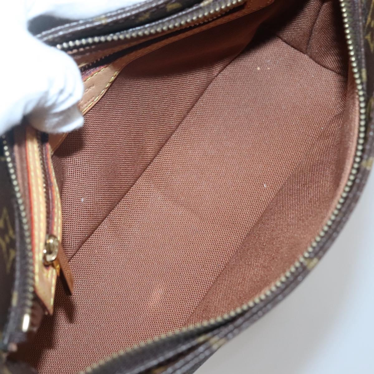 LOUIS VUITTON Monogram Trotteur Shoulder Bag M51240 LV Auth PP688