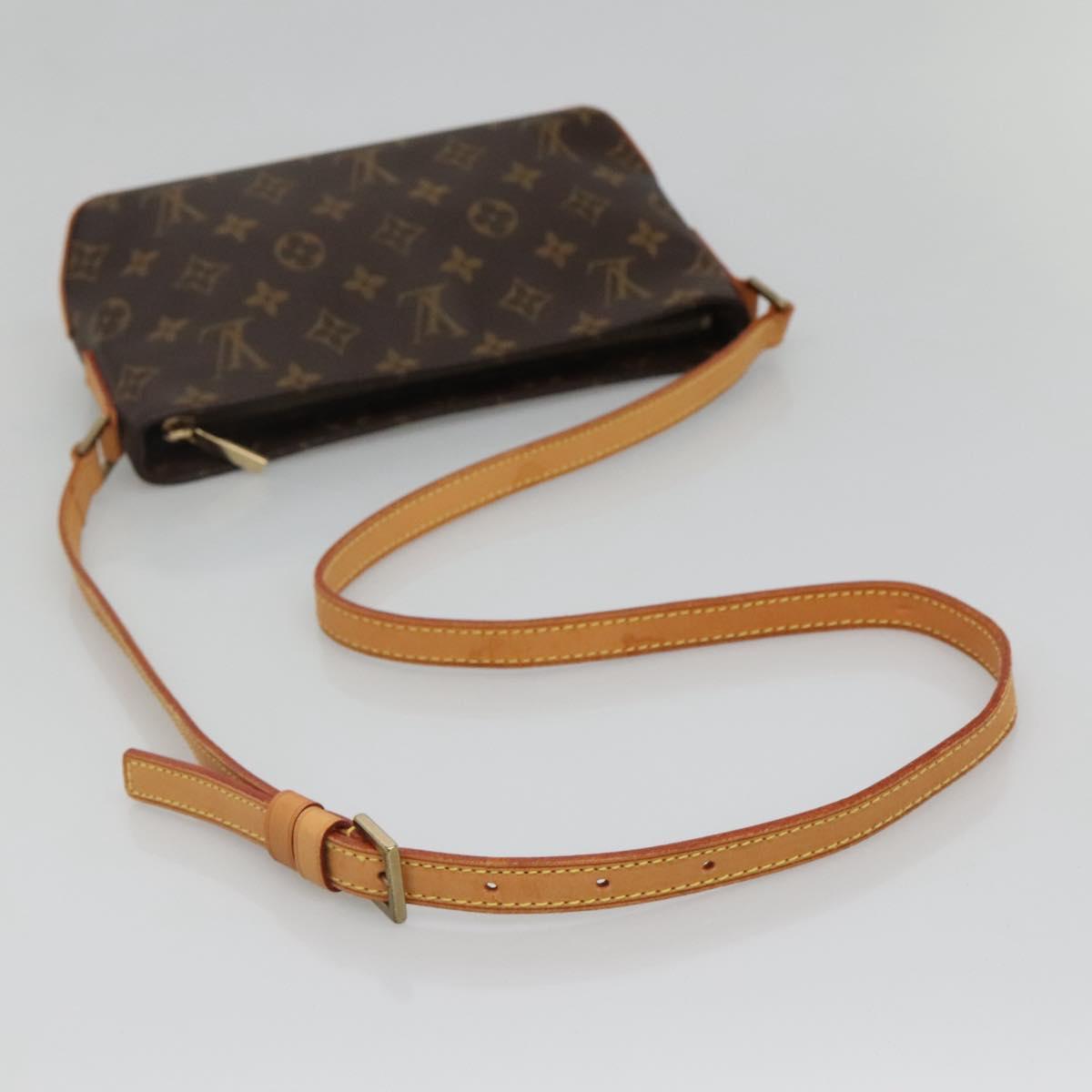 LOUIS VUITTON Monogram Trotteur Shoulder Bag M51240 LV Auth PP688