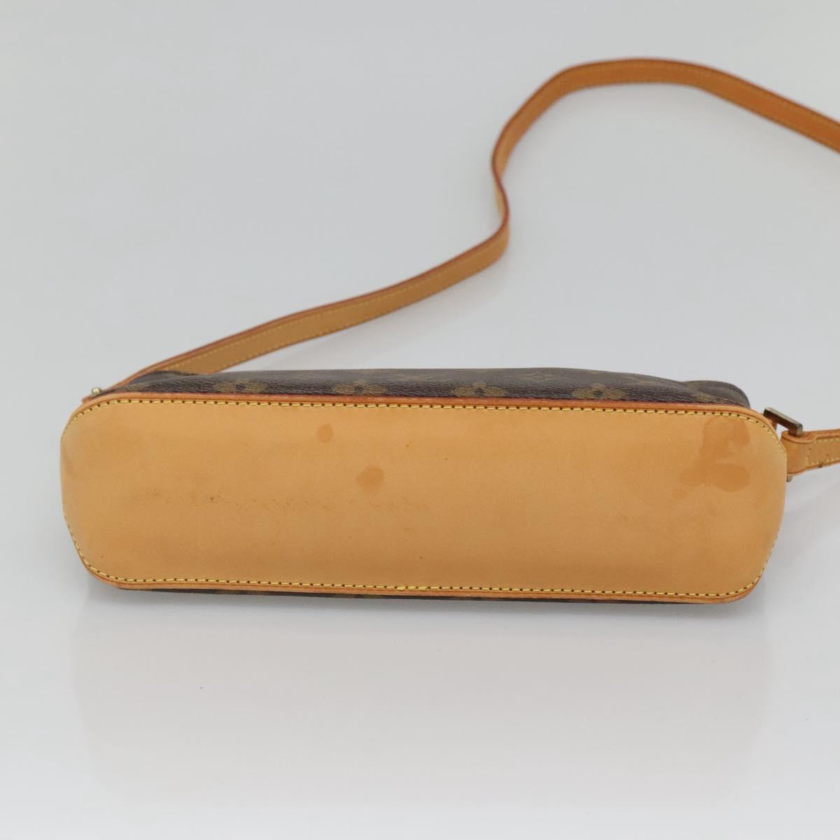 LOUIS VUITTON Monogram Trotteur Shoulder Bag M51240 LV Auth PP688