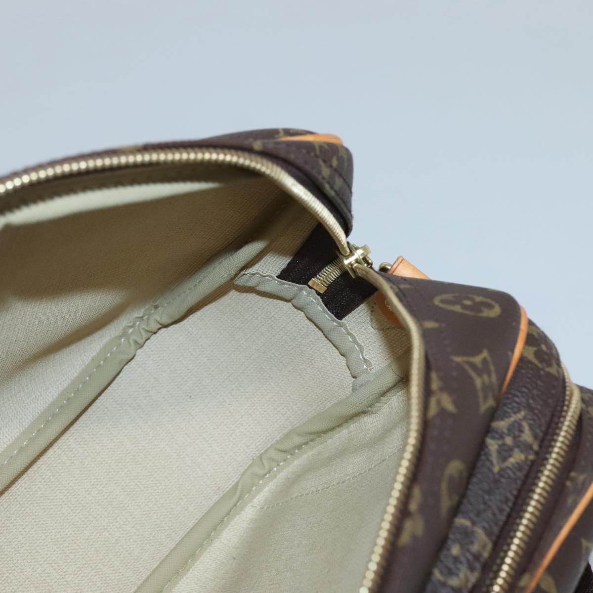 LOUIS VUITTON Monogram Reporter PM Shoulder Bag M45254 LV Auth PP693