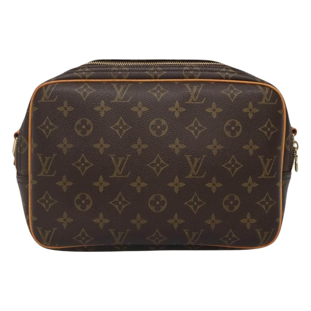 LOUIS VUITTON Monogram Reporter PM Shoulder Bag M45254 LV Auth PP693