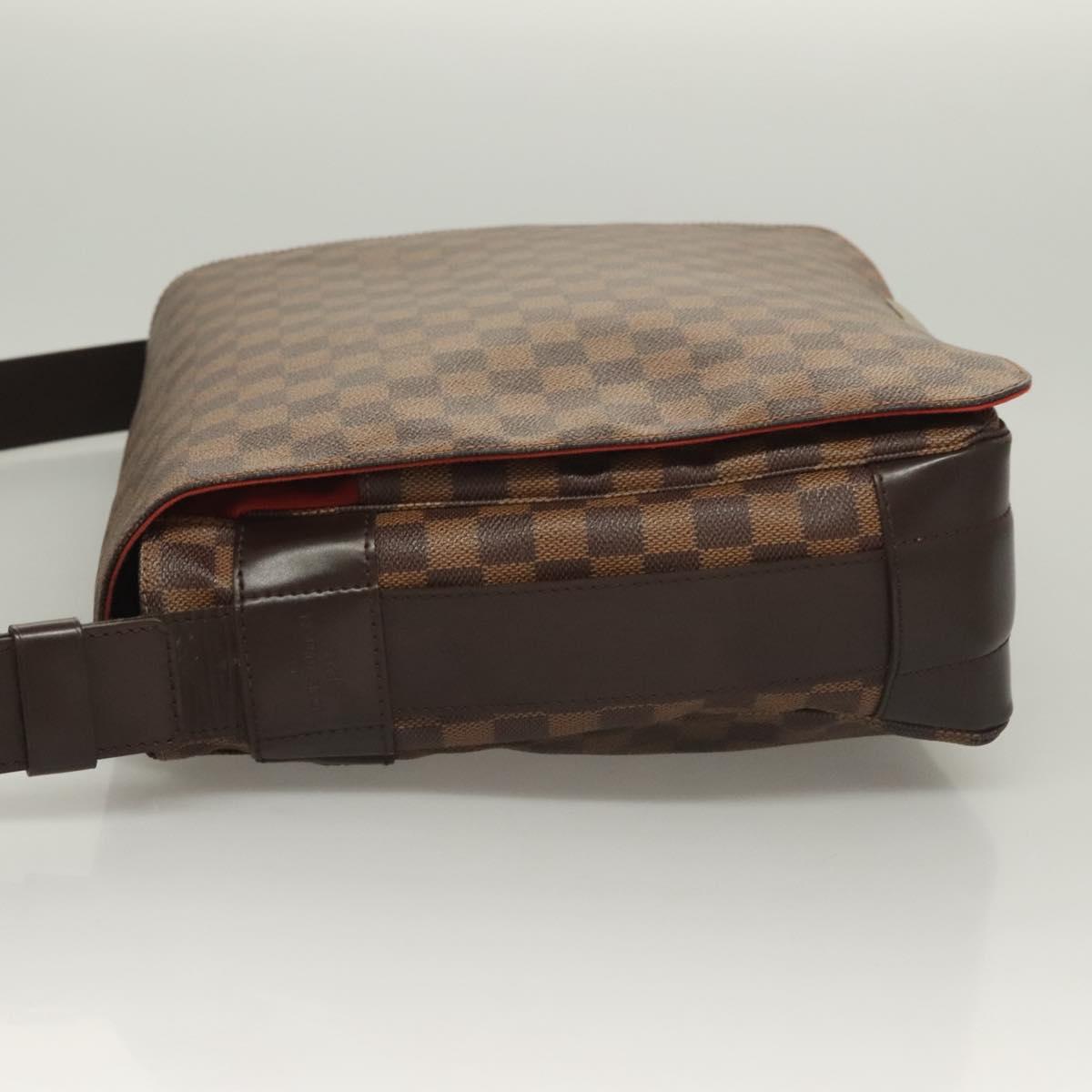 LOUIS VUITTON Damier Ebene Bastille Shoulder Bag N45258 LV Auth PP709