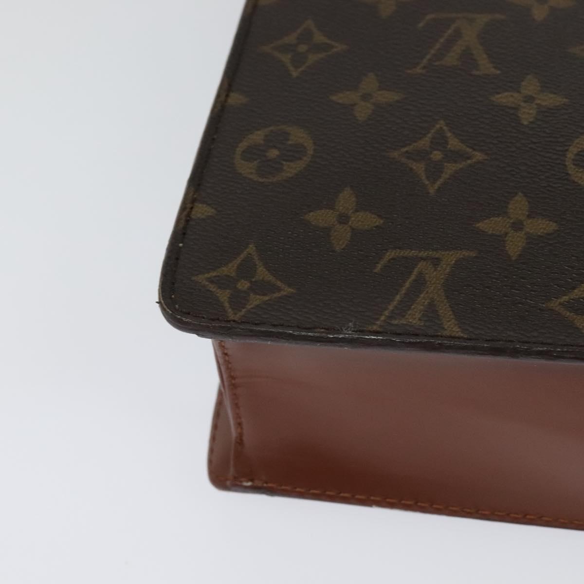 LOUIS VUITTON Monogram Monceau 28 Hand Bag M51185 LV Auth PP724