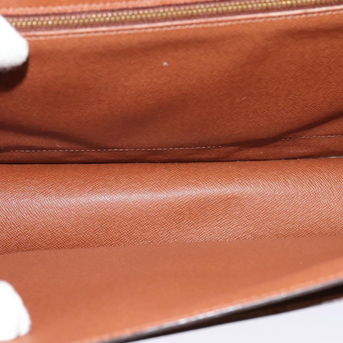 LOUIS VUITTON Monogram Monceau 28 Hand Bag M51185 LV Auth PP724