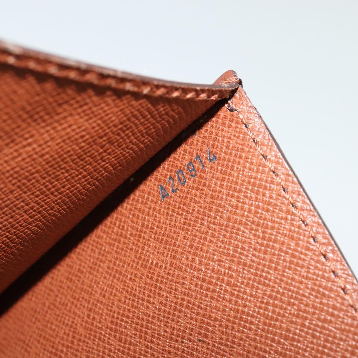 LOUIS VUITTON Monogram Monceau 28 Hand Bag M51185 LV Auth PP724