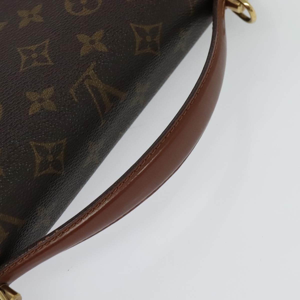 LOUIS VUITTON Monogram Monceau 28 Hand Bag M51185 LV Auth PP724
