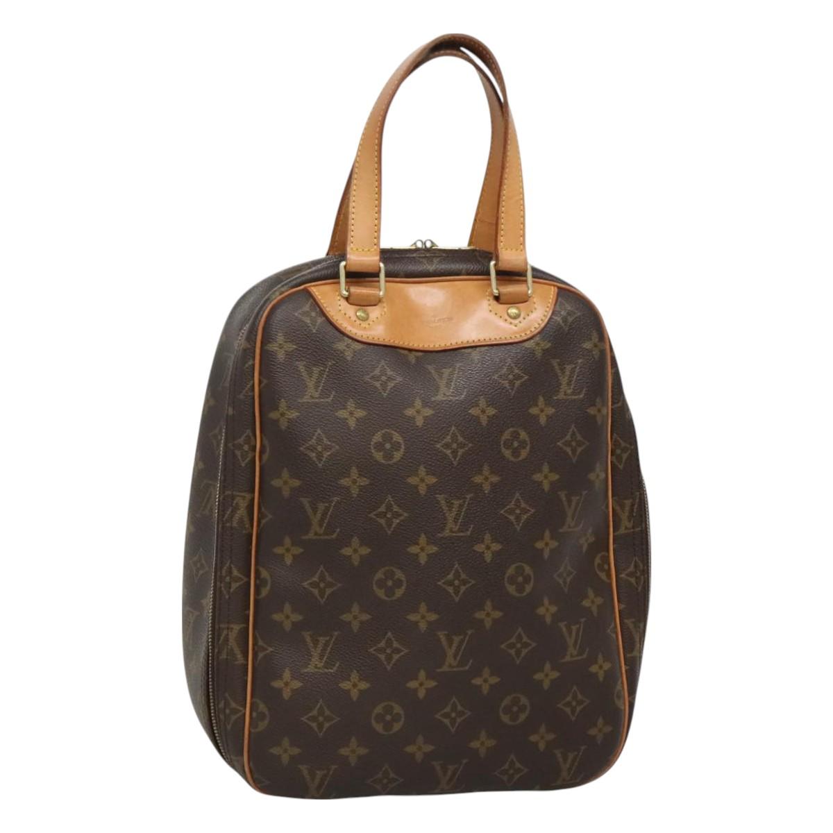 LOUIS VUITTON Monogram Excursion Hand Bag M41450 LV Auth PP740