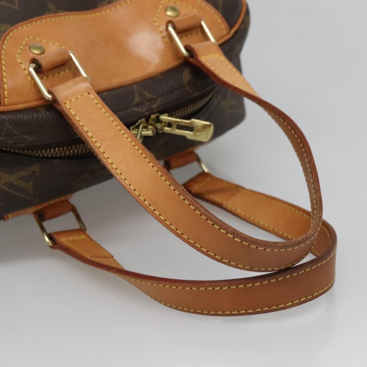 LOUIS VUITTON Monogram Excursion Hand Bag M41450 LV Auth PP740