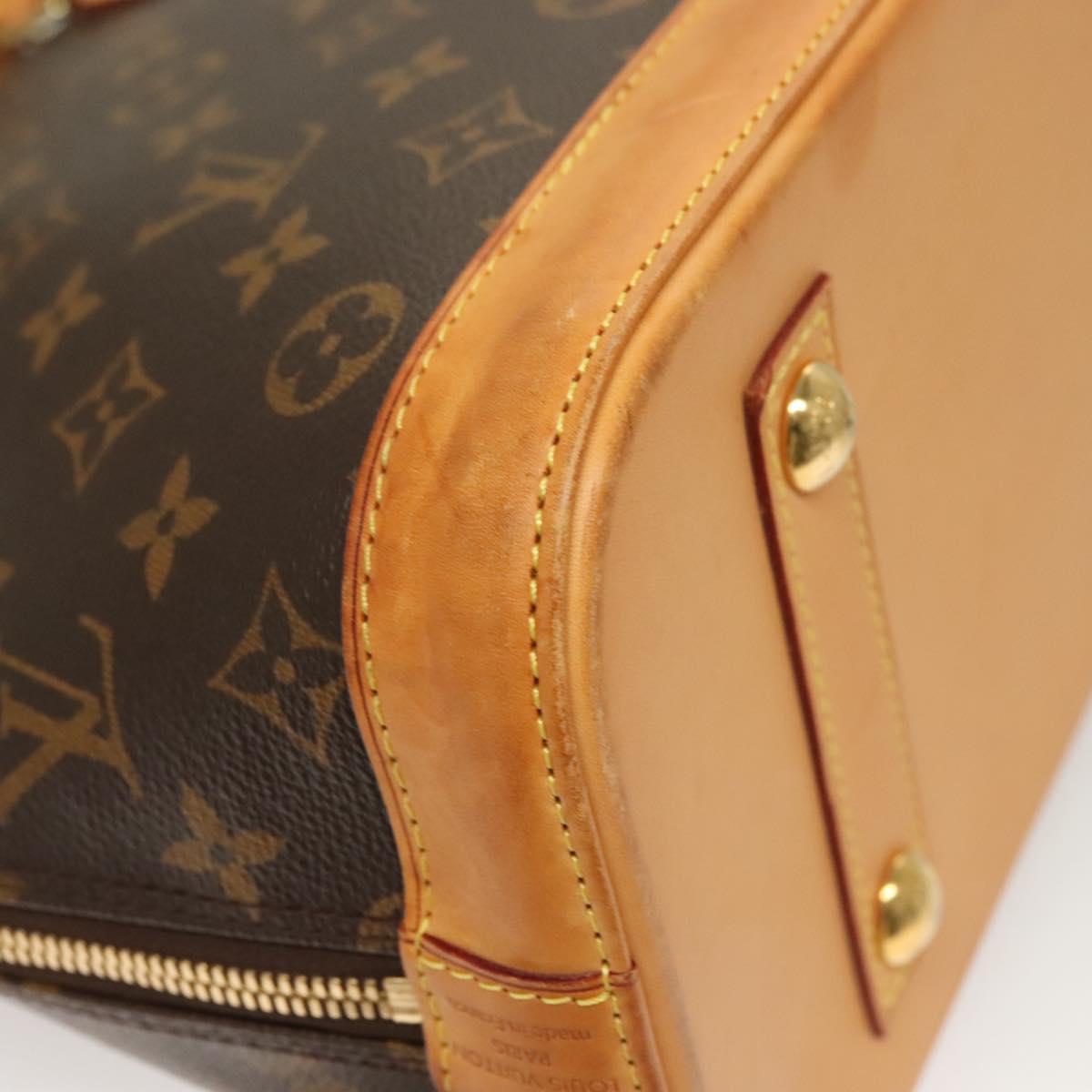 LOUIS VUITTON Monogram Alma PM Hand Bag M53151 LV Auth PP743