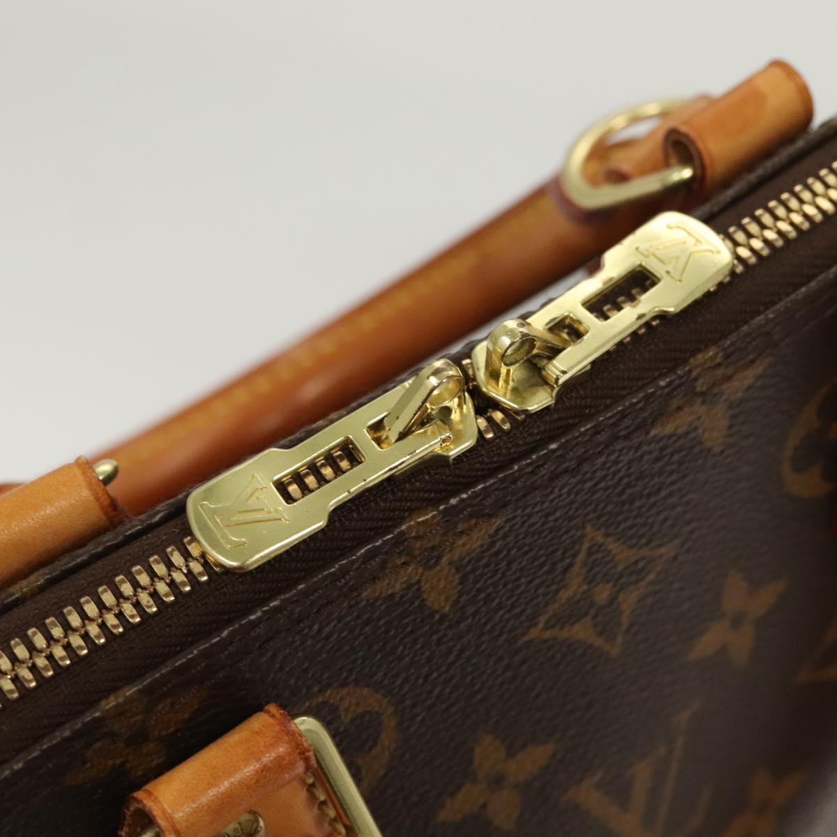 LOUIS VUITTON Monogram Alma PM Hand Bag M53151 LV Auth PP743