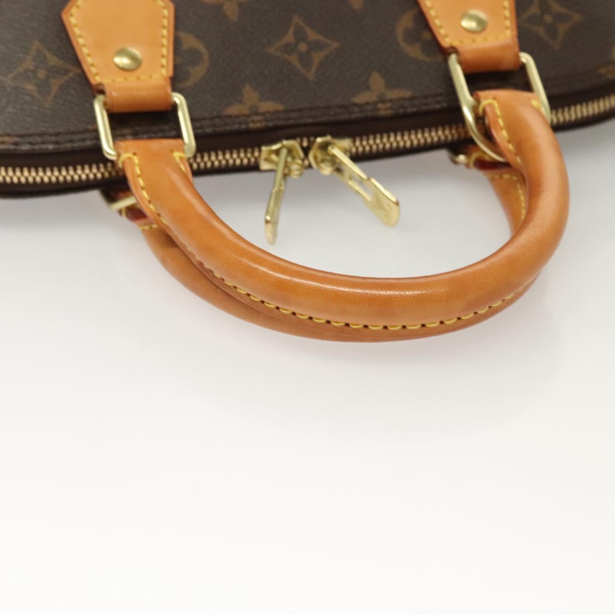 LOUIS VUITTON Monogram Alma PM Hand Bag M53151 LV Auth PP743