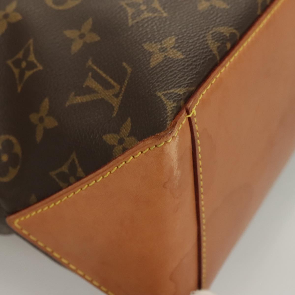 LOUIS VUITTON Monogram Cabas Piano Tote Bag M51148 LV Auth PP749