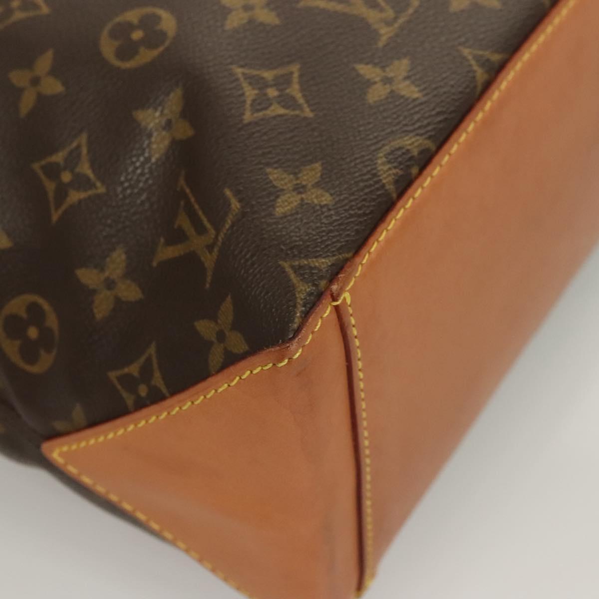 LOUIS VUITTON Monogram Cabas Piano Tote Bag M51148 LV Auth PP749