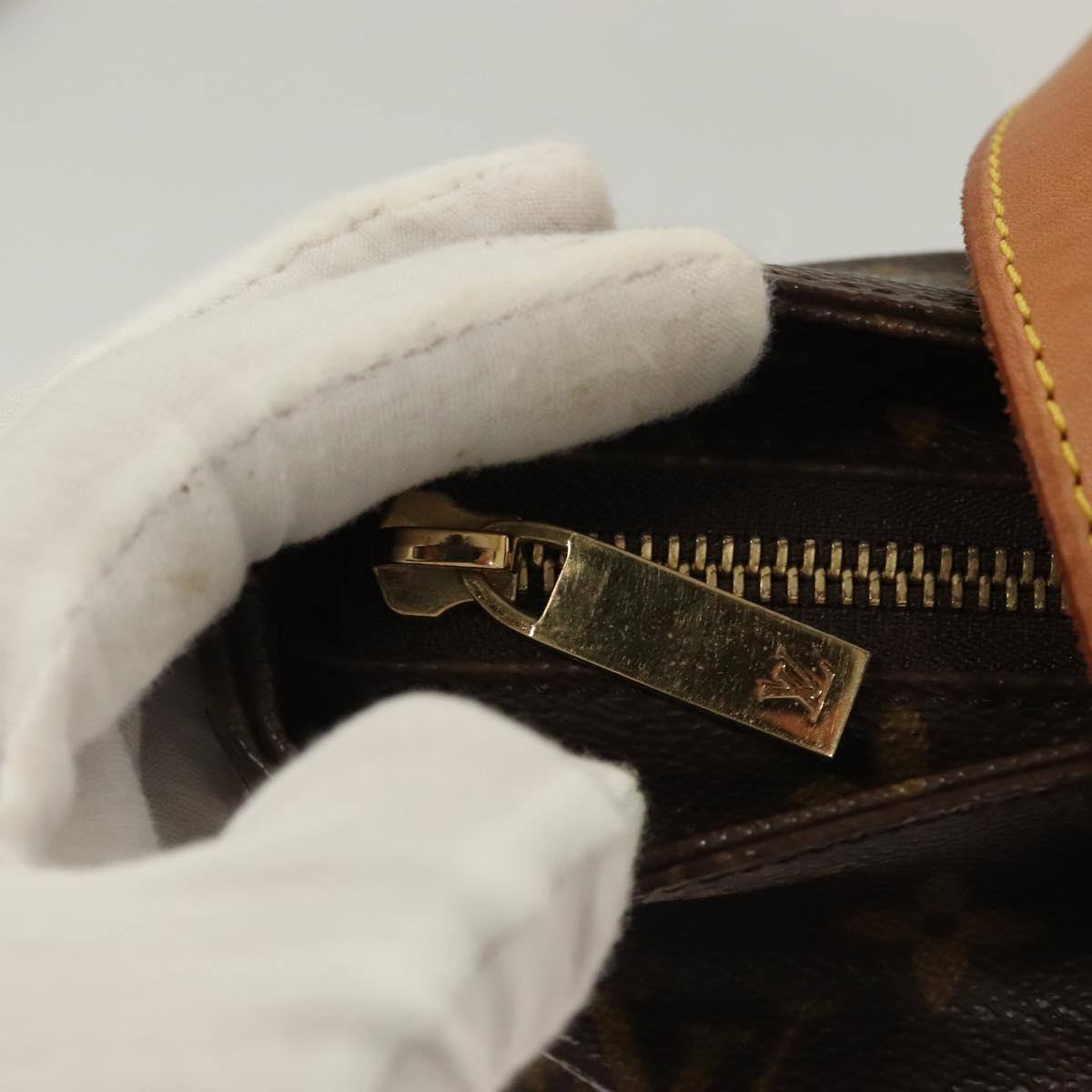 LOUIS VUITTON Monogram Cabas Piano Tote Bag M51148 LV Auth PP749