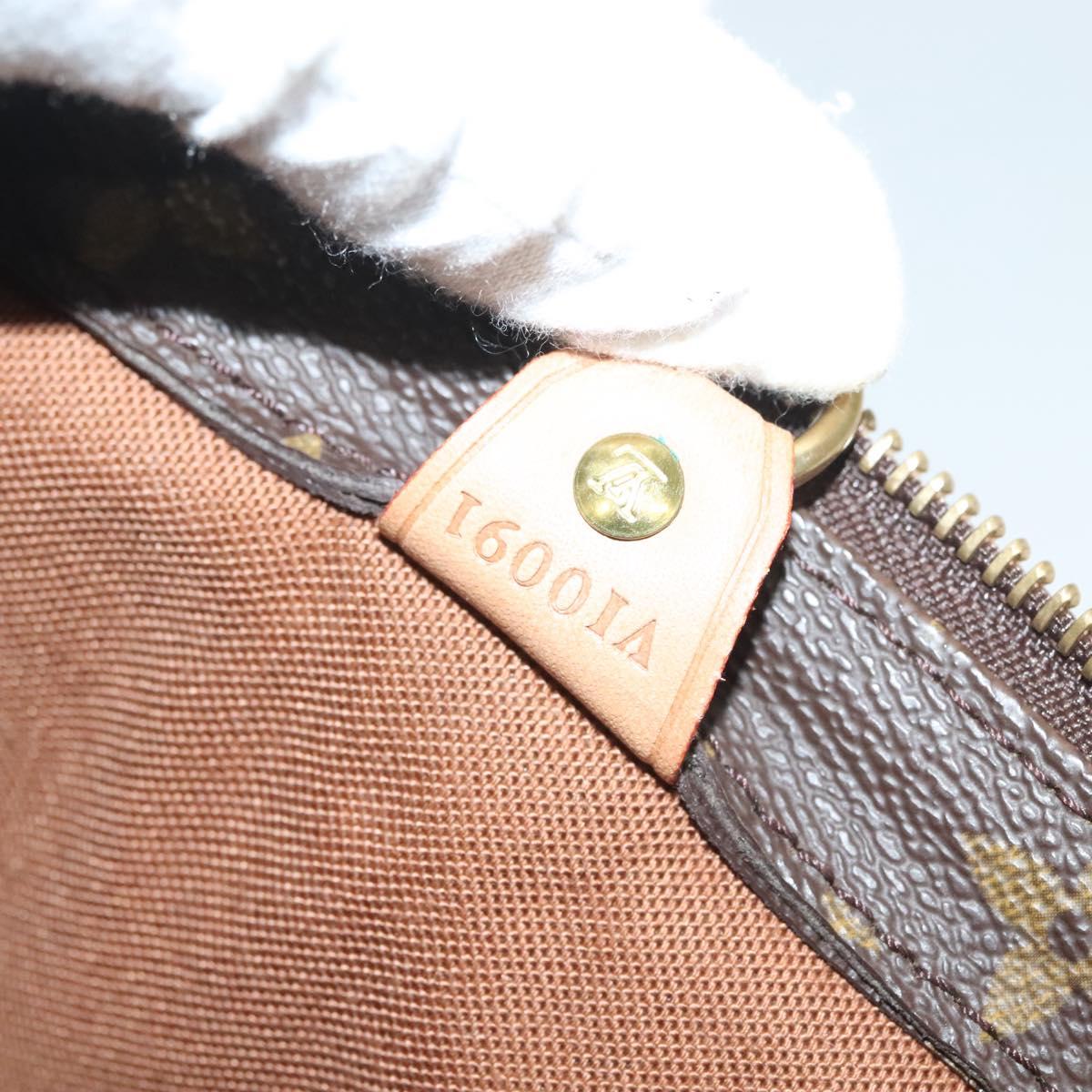 LOUIS VUITTON Monogram Cabas Piano Tote Bag M51148 LV Auth PP749