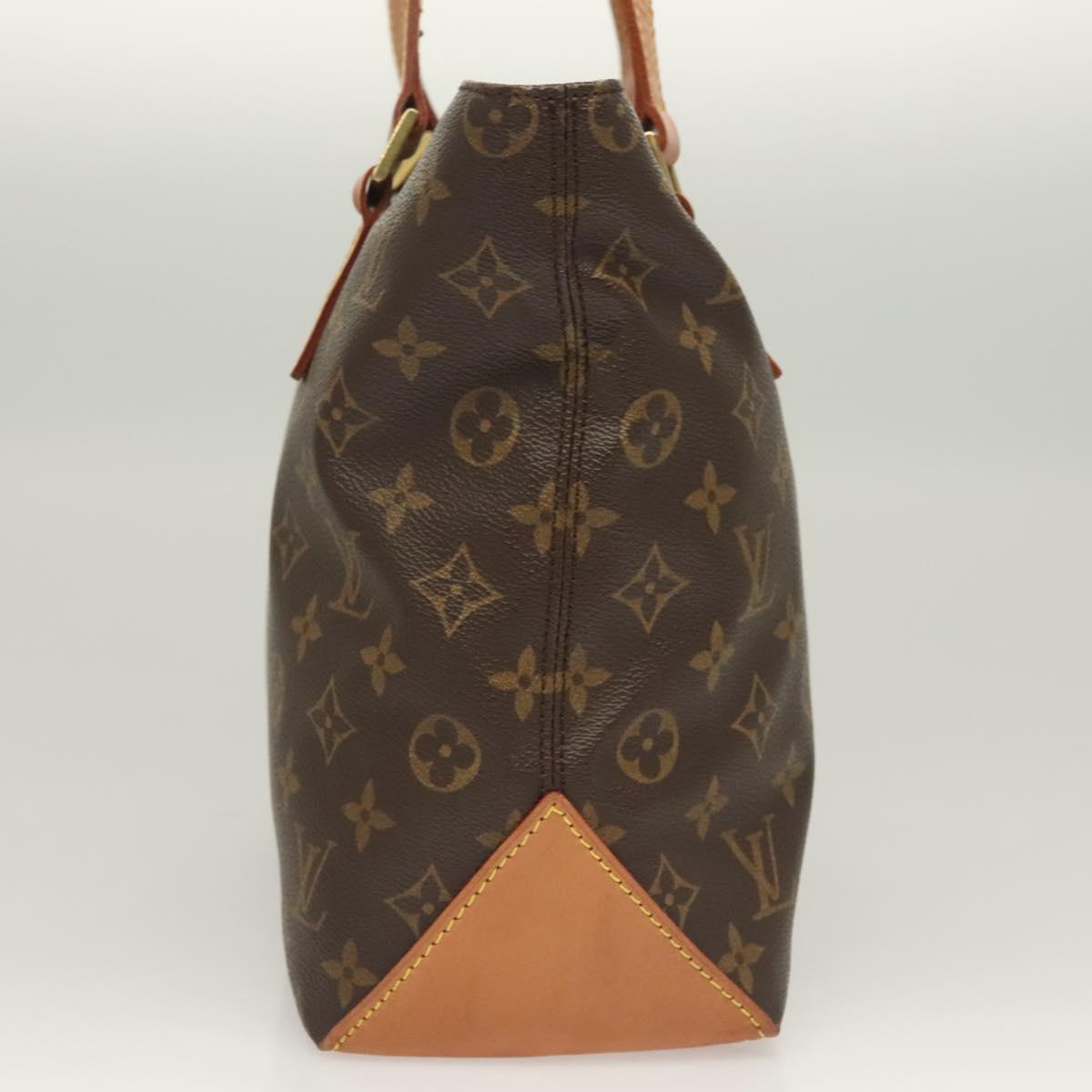 LOUIS VUITTON Monogram Cabas Piano Tote Bag M51148 LV Auth PP749