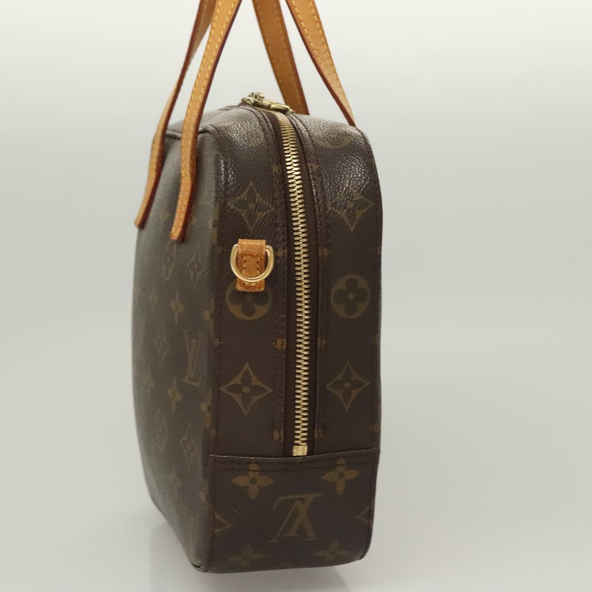 LOUIS VUITTON Monogram Spontini Hand Bag 2way M47500 LV Auth PP825