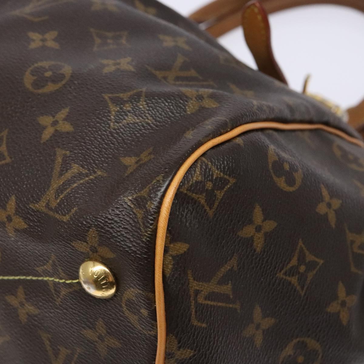 LOUIS VUITTON Monogram Tivori GM Hand Bag M40144 LV Auth PP879
