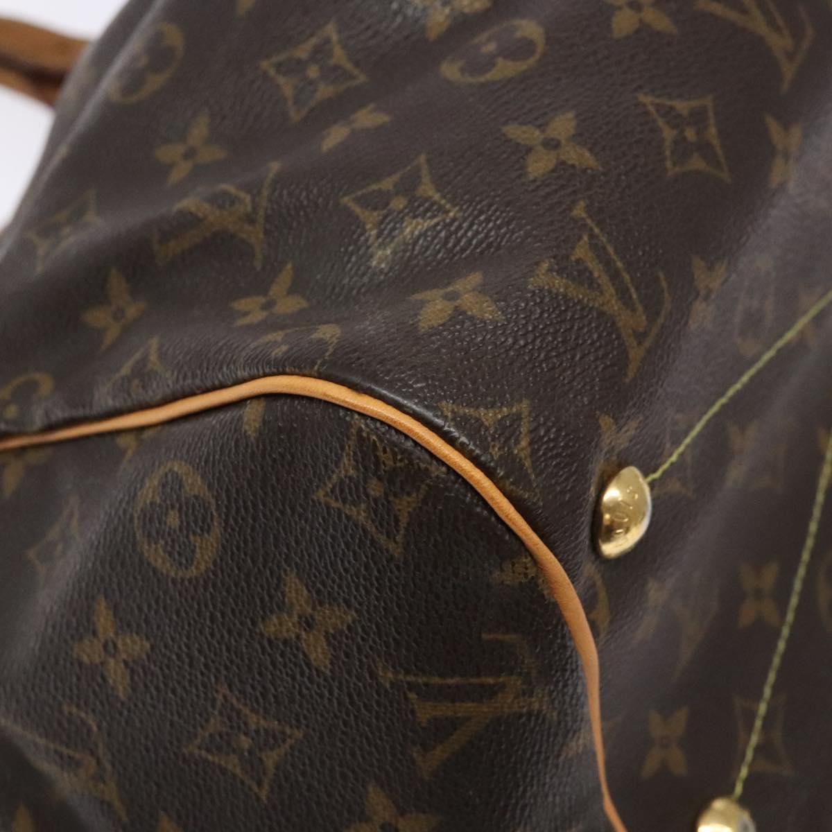 LOUIS VUITTON Monogram Tivori GM Hand Bag M40144 LV Auth PP879