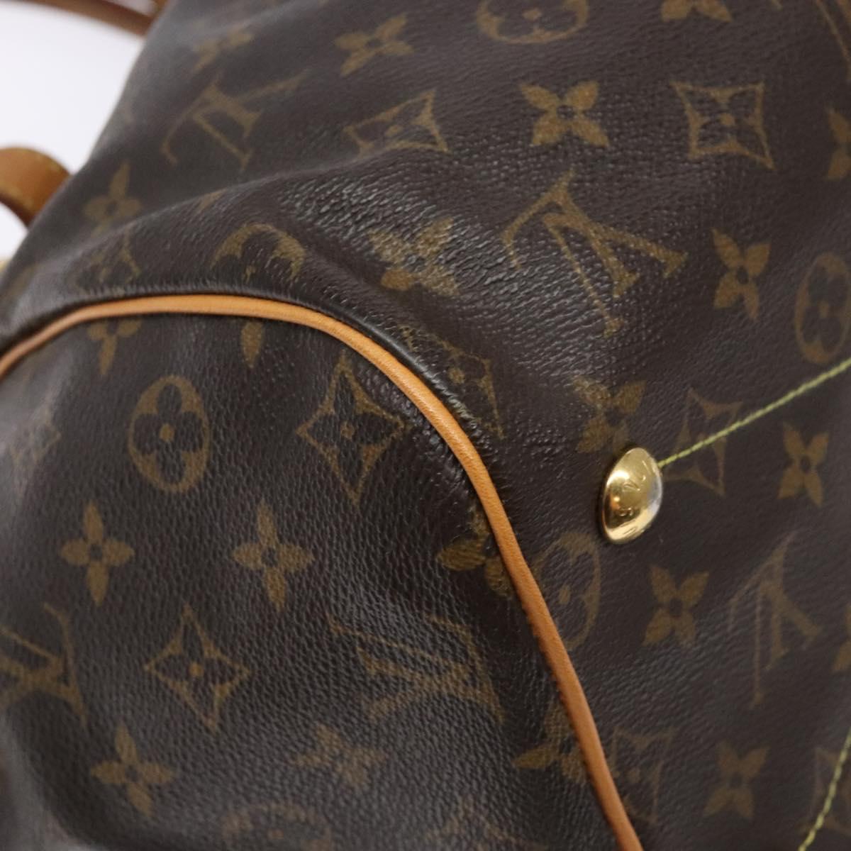 LOUIS VUITTON Monogram Tivori GM Hand Bag M40144 LV Auth PP879