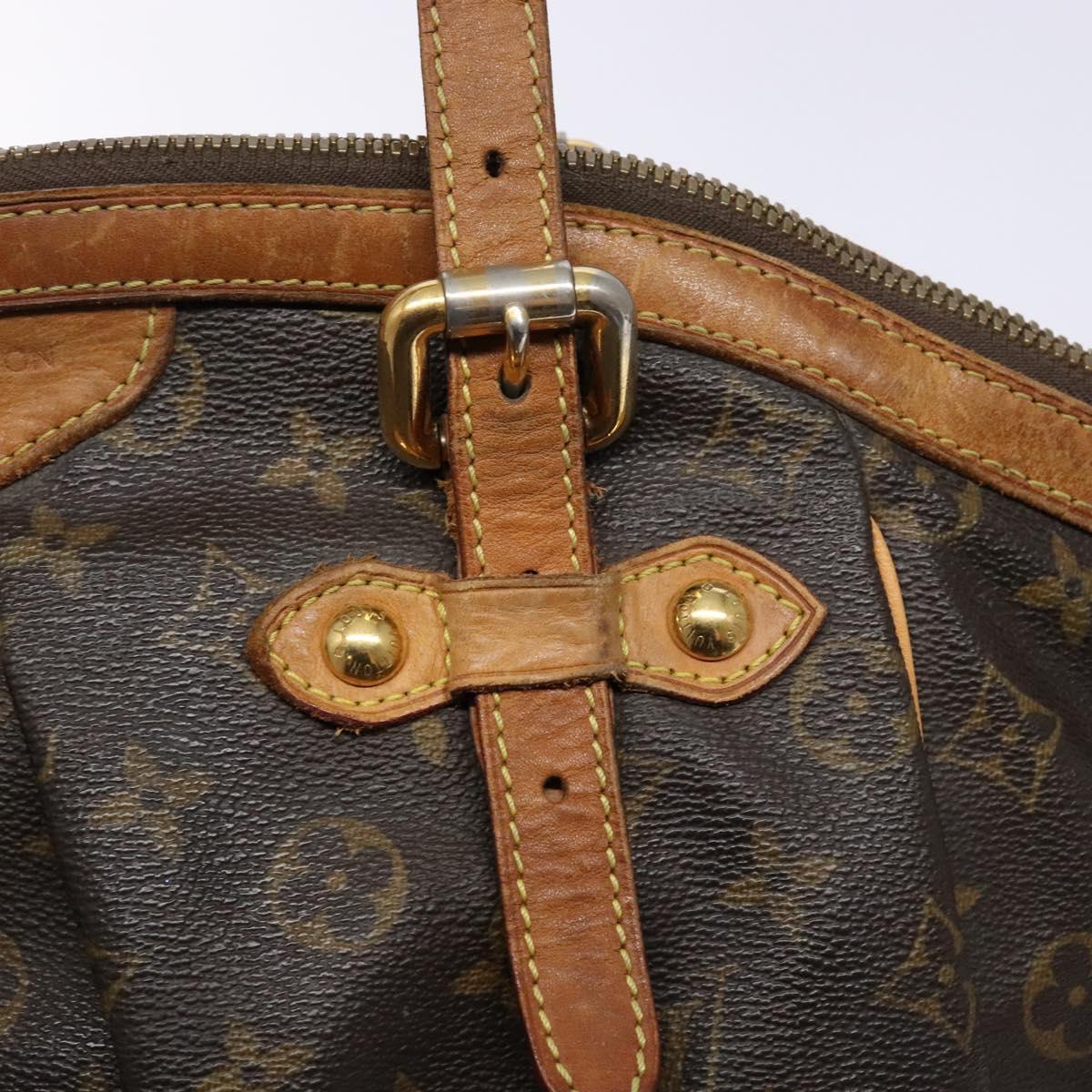 LOUIS VUITTON Monogram Tivori GM Hand Bag M40144 LV Auth PP879