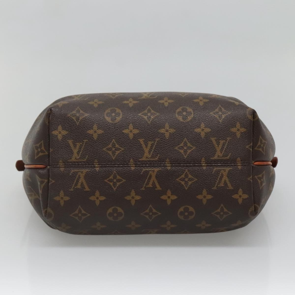 LOUIS VUITTON Monogram Turen PM Hand Bag 2way M48813 LV Auth PP904