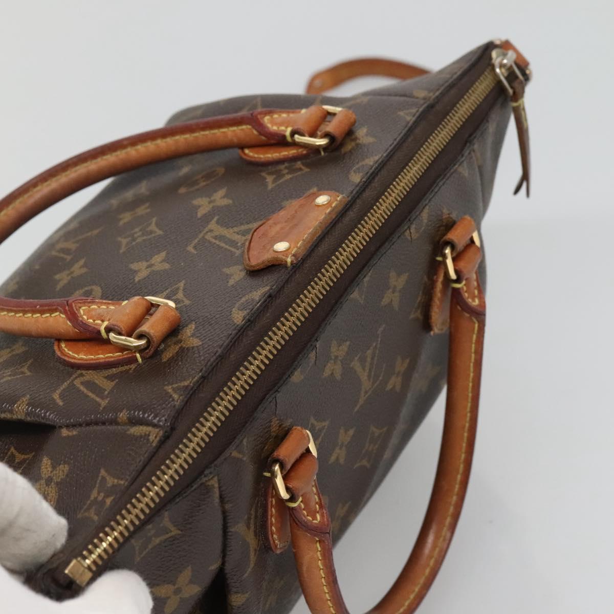 LOUIS VUITTON Monogram Turen PM Hand Bag 2way M48813 LV Auth PP904