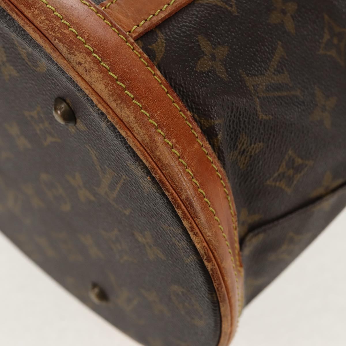 LOUIS VUITTON Monogram Bucket GM Shoulder Bag Vintage M42236 LV Auth pt2981