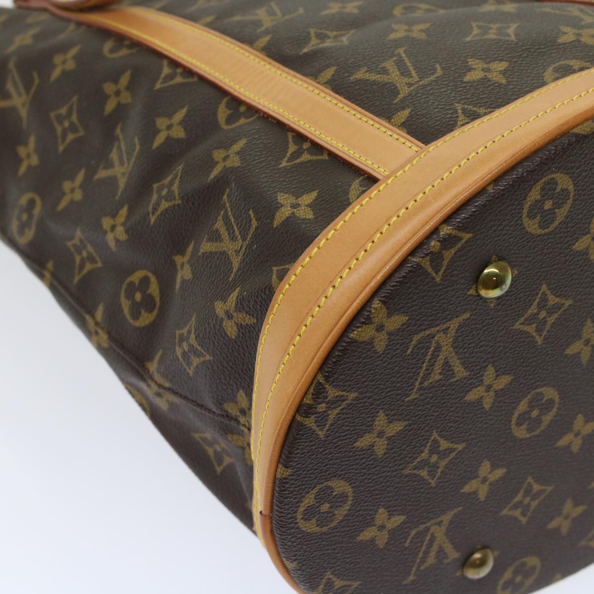 LOUIS VUITTON Monogram Bucket GM Shoulder Bag M42236 LV Auth rd5550