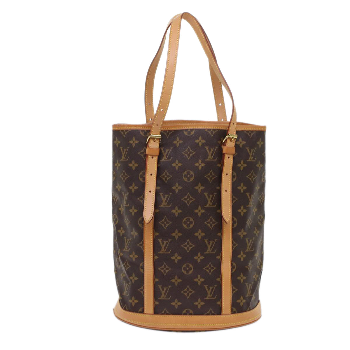 LOUIS VUITTON Monogram Bucket GM Shoulder Bag M42236 LV Auth rd5550