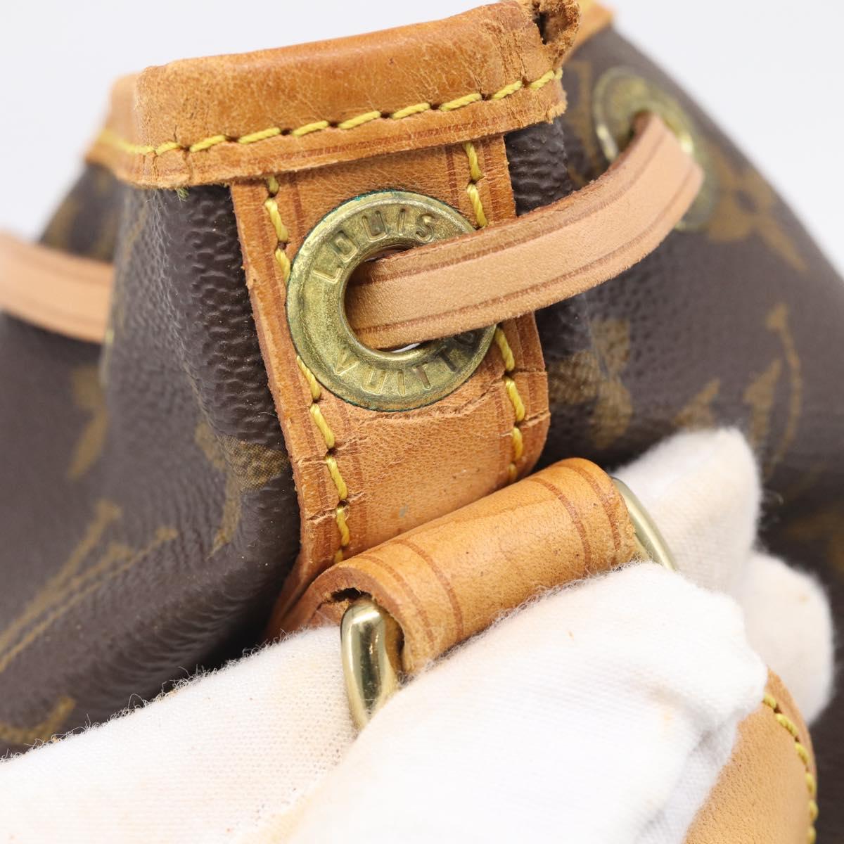 LOUIS VUITTON Monogram Noe Shoulder Bag M42224 LV Auth RV001