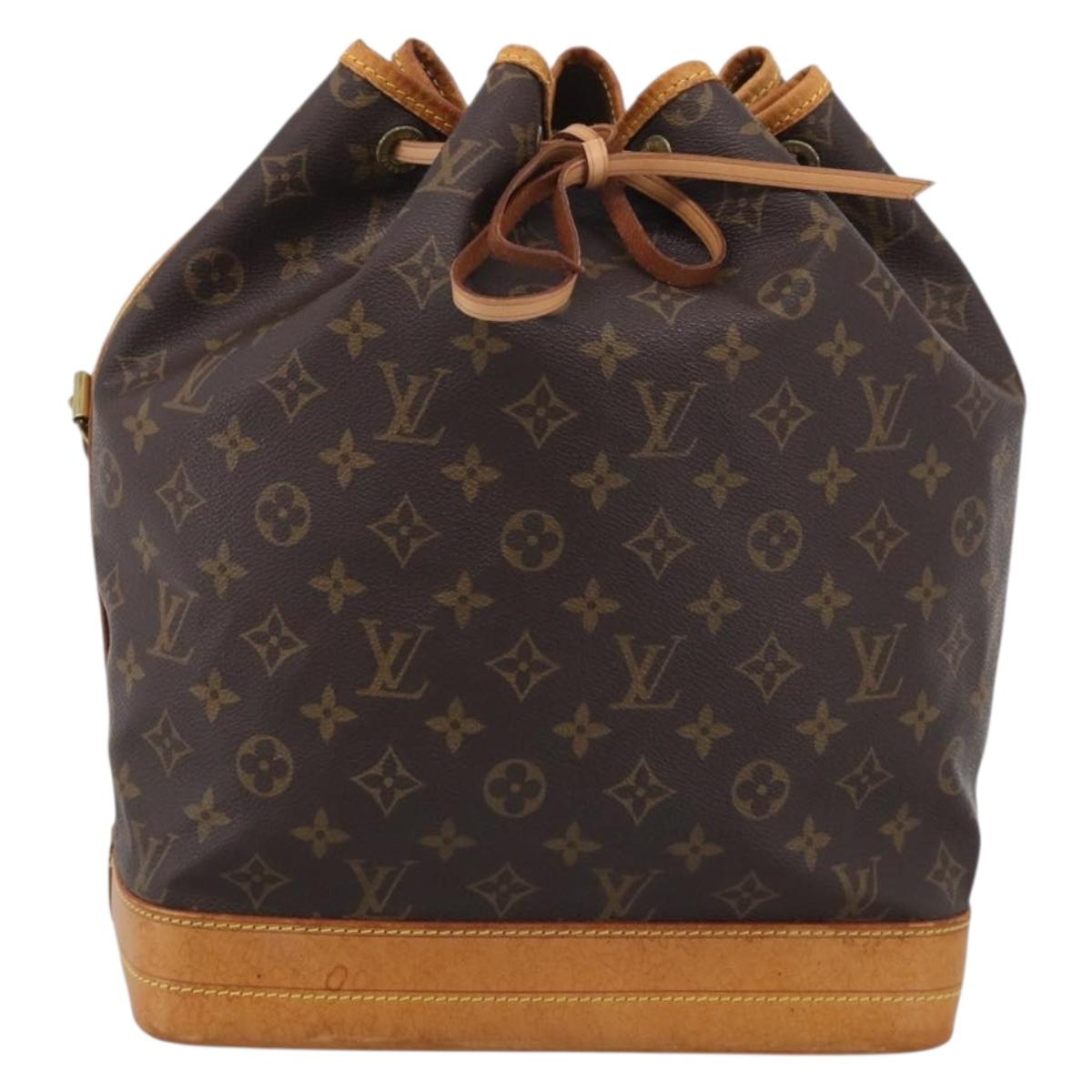 LOUIS VUITTON Monogram Noe Shoulder Bag M42224 LV Auth RV001