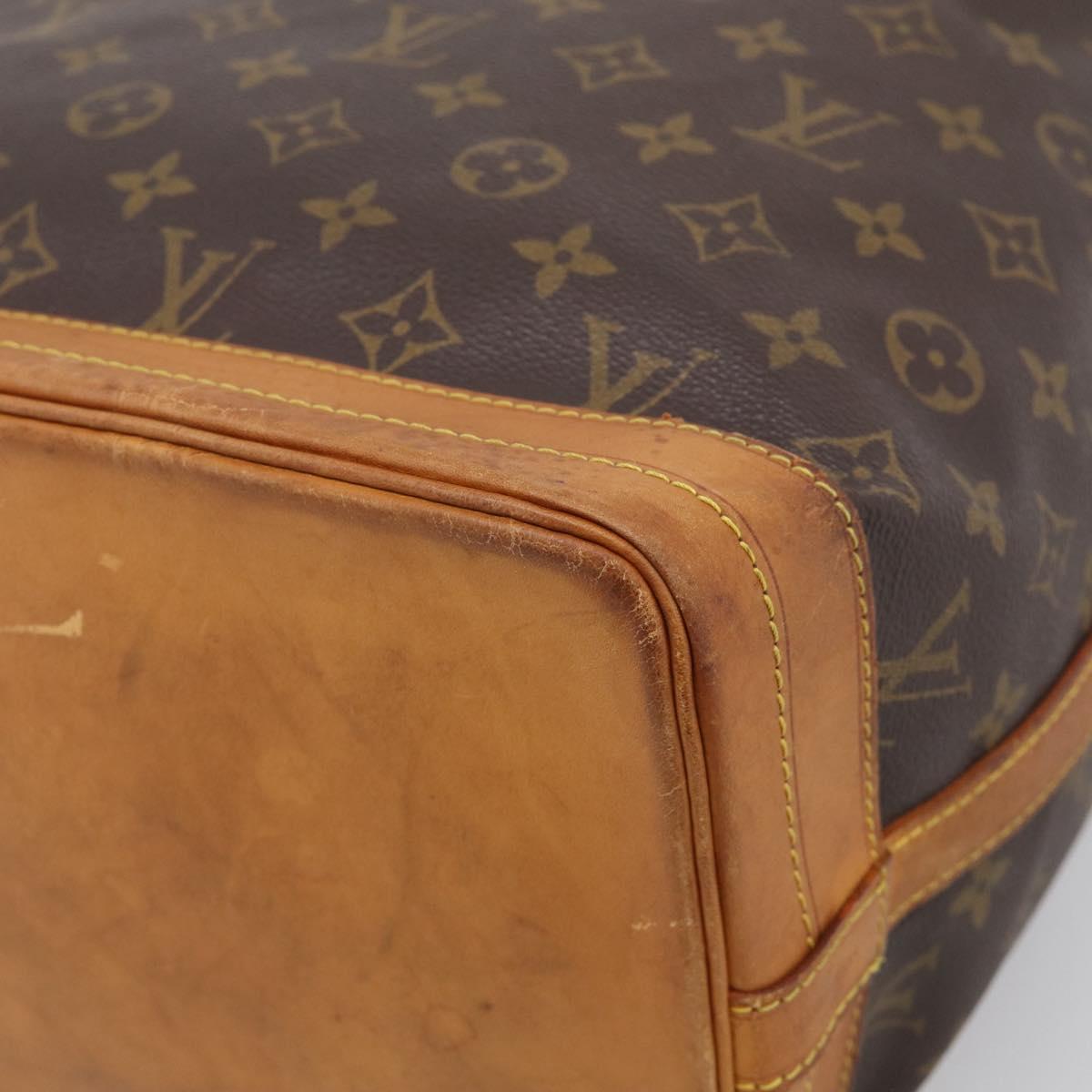LOUIS VUITTON Monogram Noe Shoulder Bag M42224 LV Auth RV002