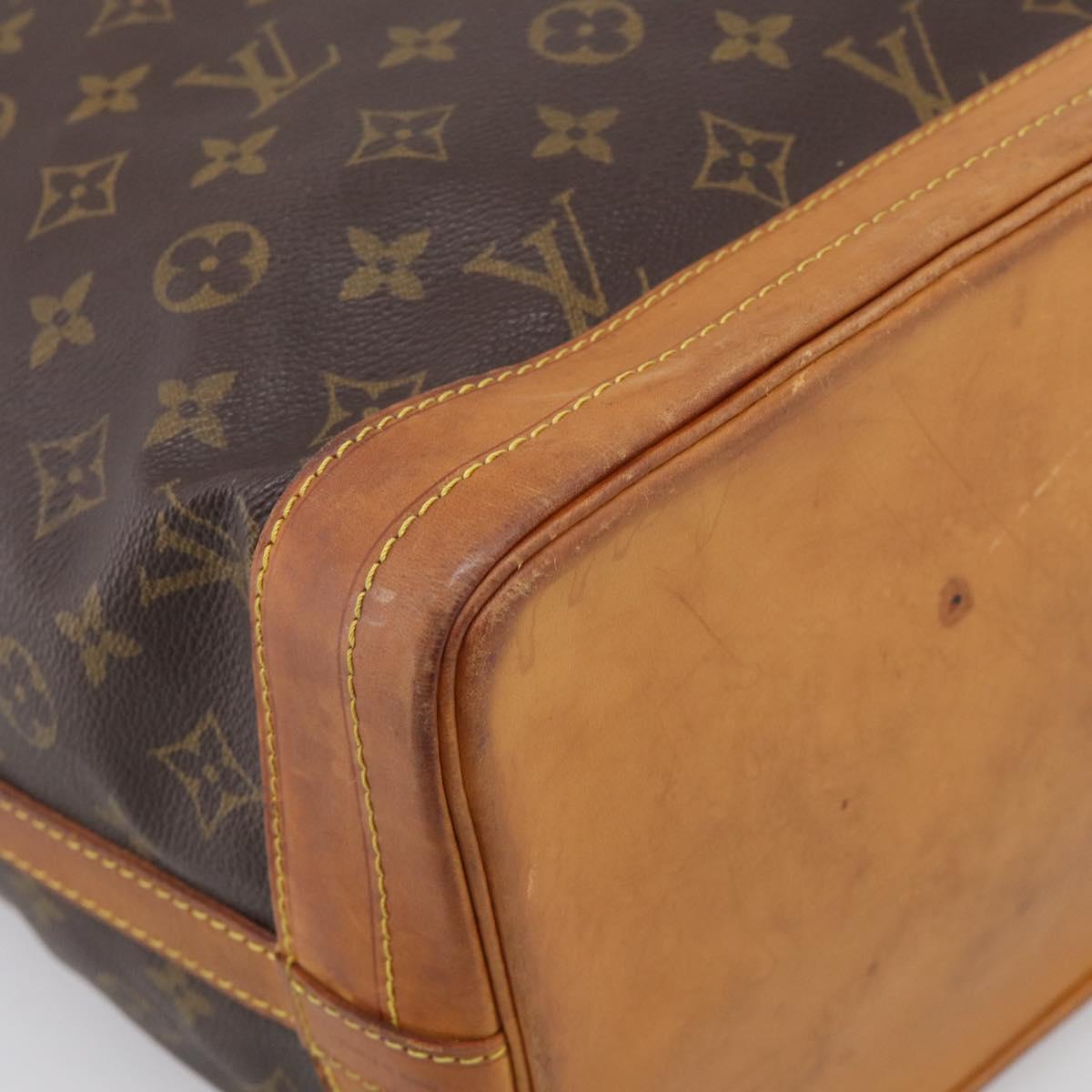 LOUIS VUITTON Monogram Noe Shoulder Bag M42224 LV Auth RV002