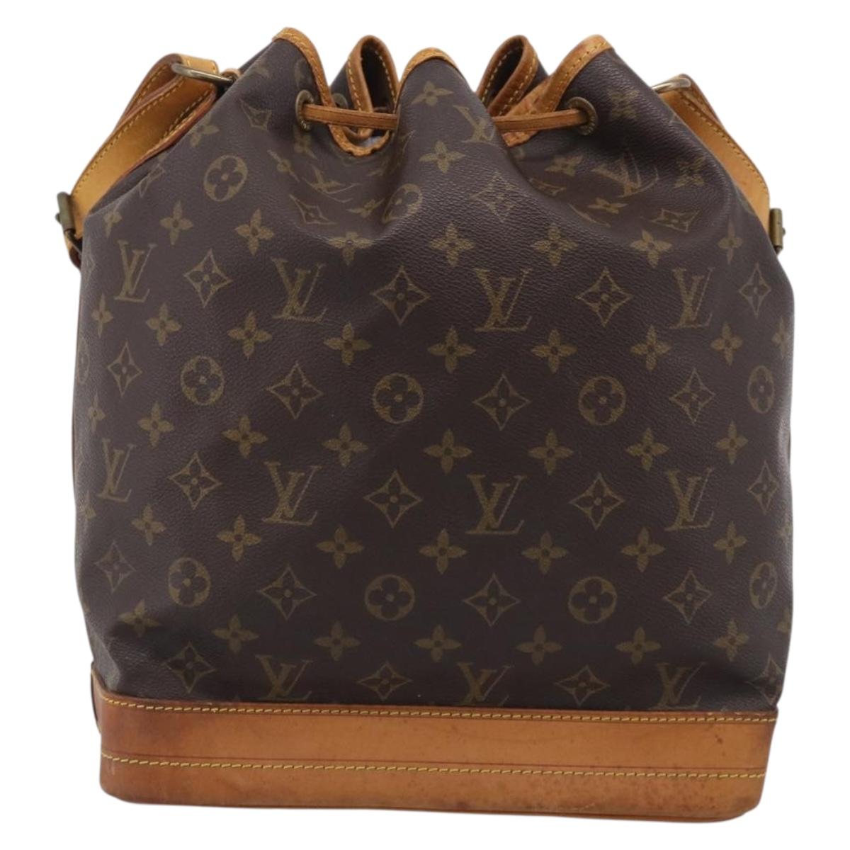 LOUIS VUITTON Monogram Noe Shoulder Bag M42224 LV Auth RV002