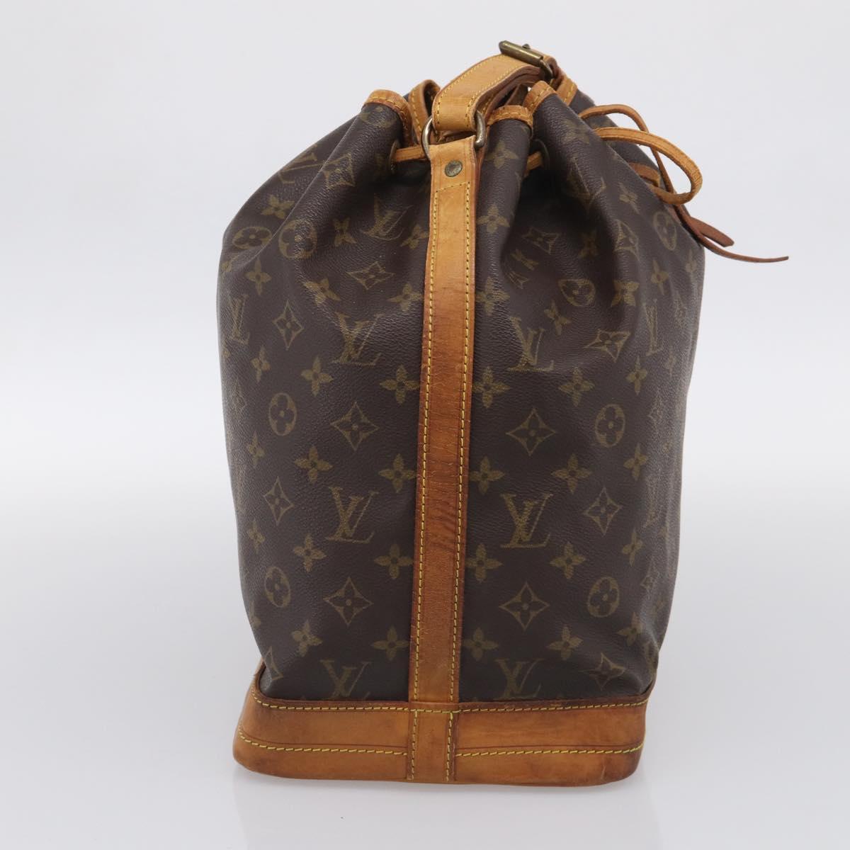 LOUIS VUITTON Monogram Noe Shoulder Bag M42224 LV Auth RV002