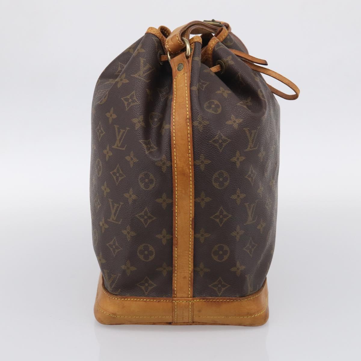 LOUIS VUITTON Monogram Noe Shoulder Bag M42224 LV Auth RV003