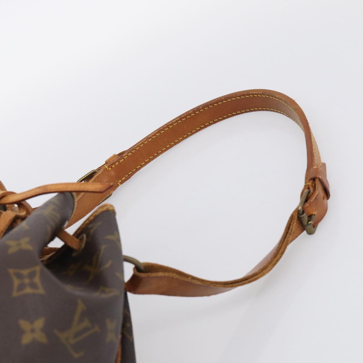LOUIS VUITTON Monogram Noe Shoulder Bag M42224 LV Auth RV004