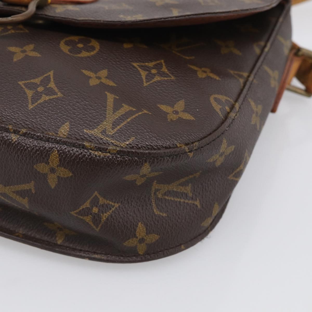 LOUIS VUITTON Monogram Saint Cloud GM Shoulder Bag M51242 LV Auth RV009