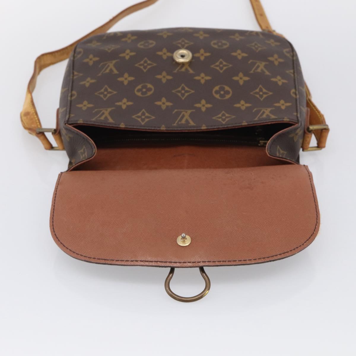 LOUIS VUITTON Monogram Saint Cloud GM Shoulder Bag M51242 LV Auth RV009