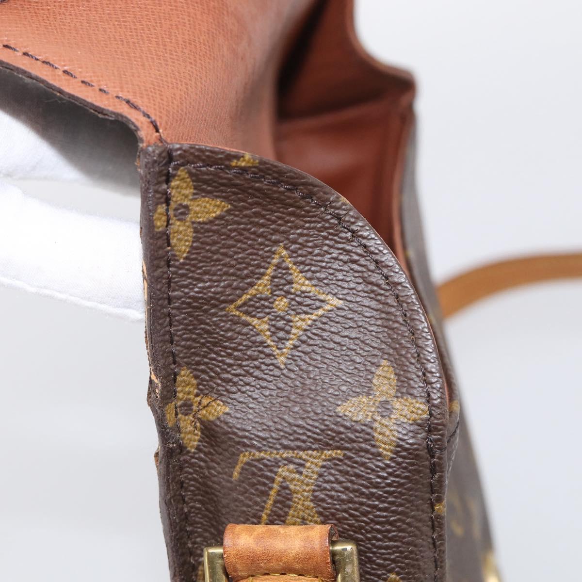 LOUIS VUITTON Monogram Saint Cloud GM Shoulder Bag M51242 LV Auth RV009
