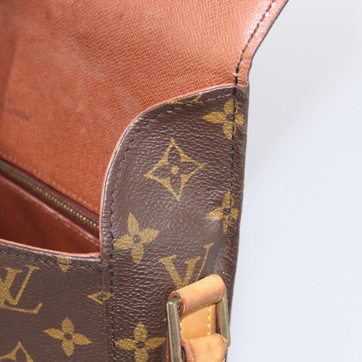 LOUIS VUITTON Monogram Saint Cloud GM Shoulder Bag M51242 LV Auth RV009