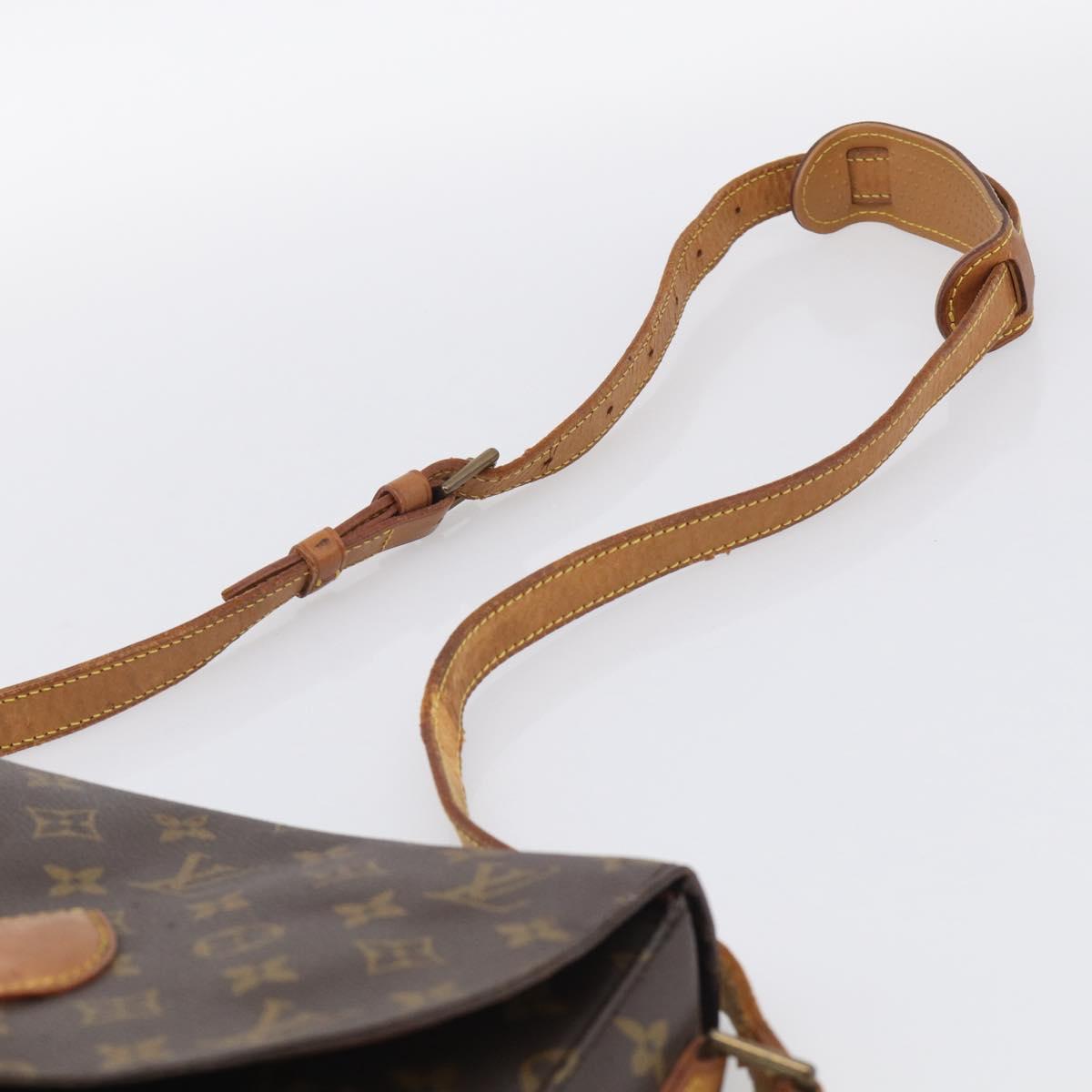 LOUIS VUITTON Monogram Saint Cloud GM Shoulder Bag M51242 LV Auth RV009