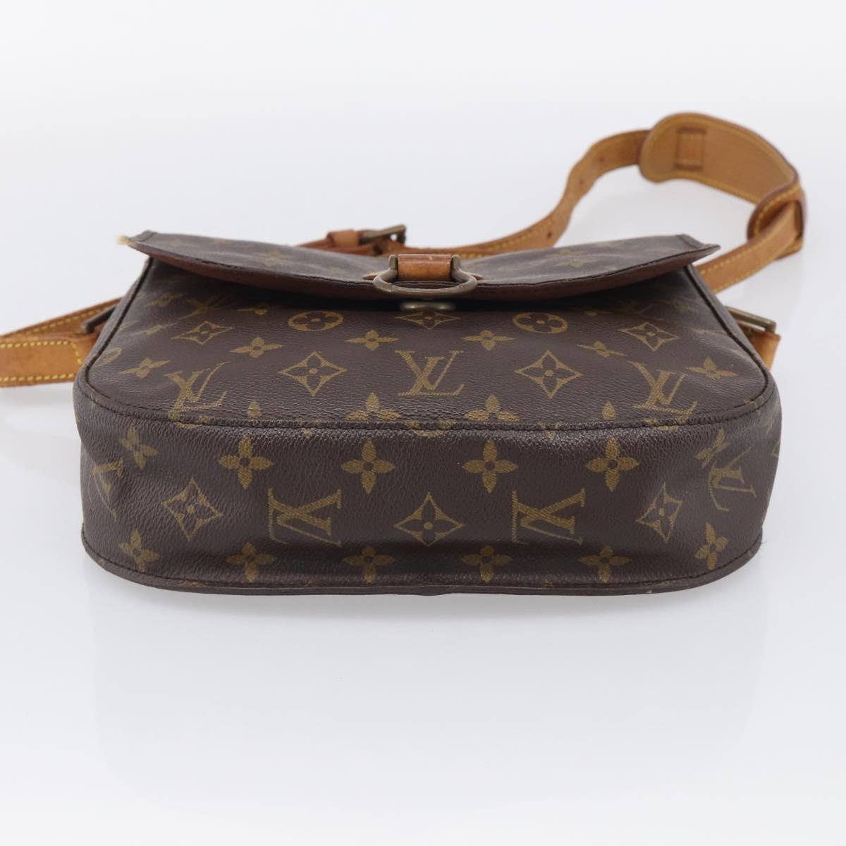 LOUIS VUITTON Monogram Saint Cloud GM Shoulder Bag M51242 LV Auth RV009