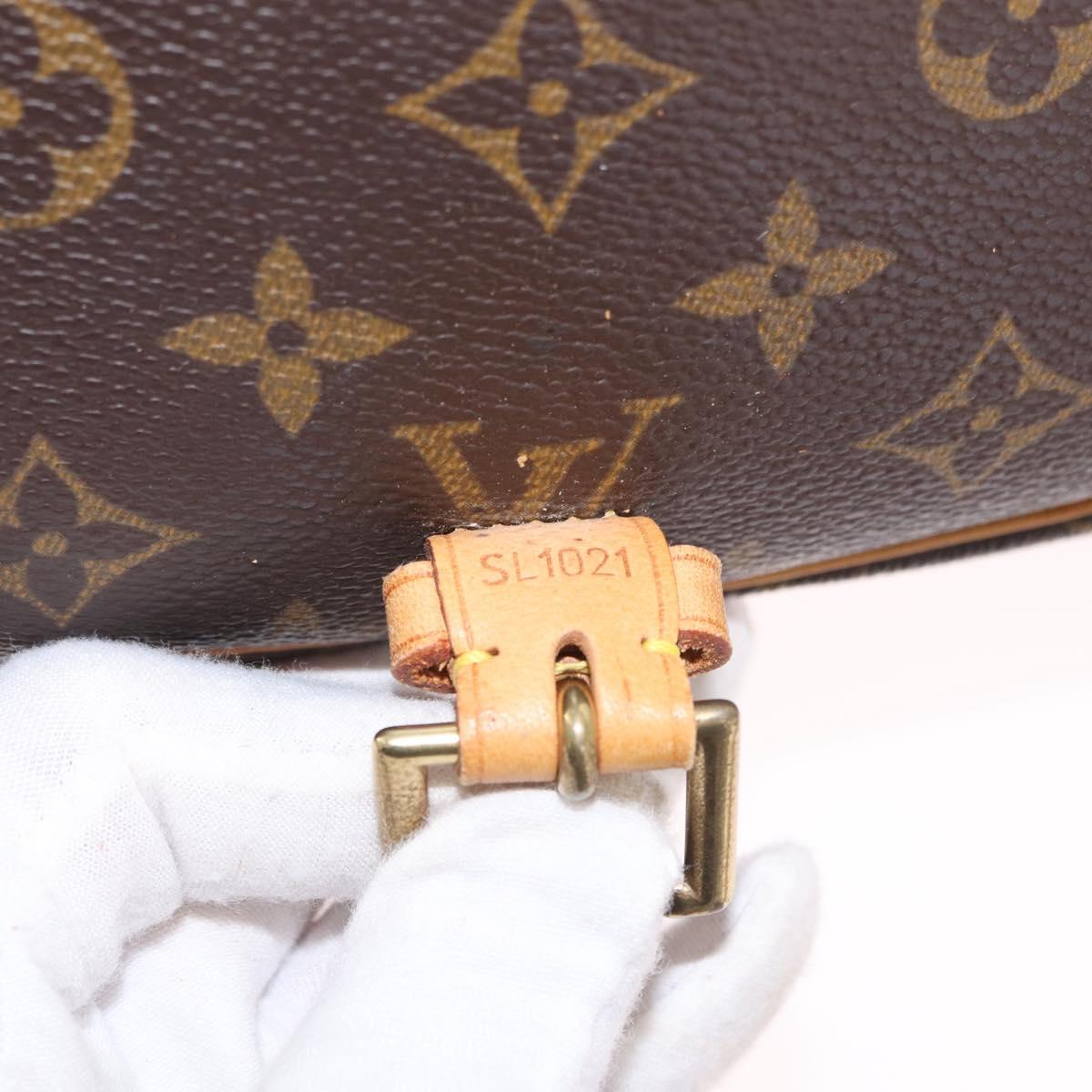 LOUIS VUITTON Monogram Sologne Shoulder Bag M42250 LV Auth RV010