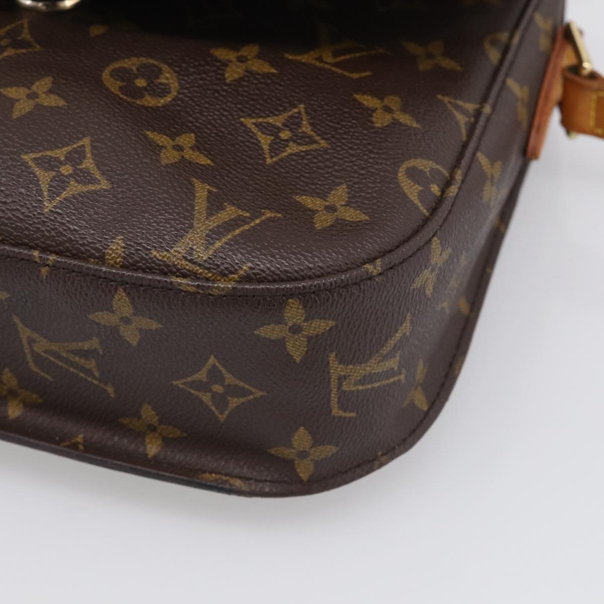 LOUIS VUITTON Monogram Saint Cloud GM Shoulder Bag M51242 LV Auth RV011