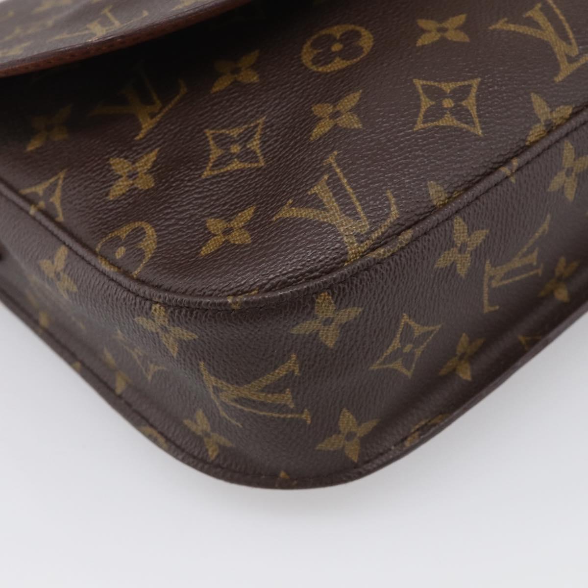 LOUIS VUITTON Monogram Saint Cloud GM Shoulder Bag M51242 LV Auth RV011