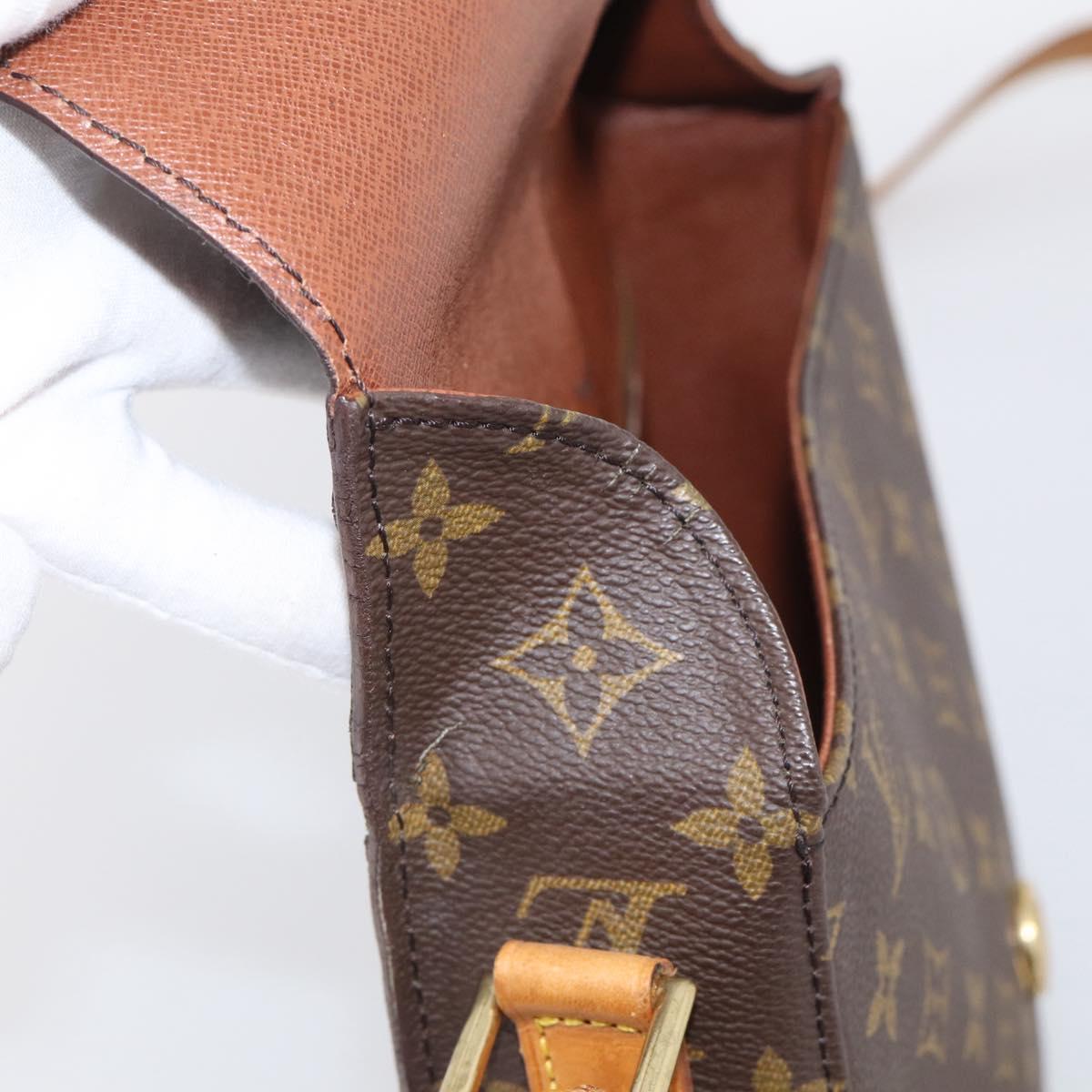 LOUIS VUITTON Monogram Saint Cloud GM Shoulder Bag M51242 LV Auth RV011