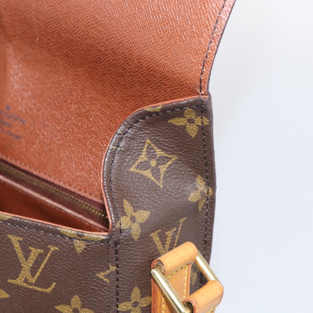 LOUIS VUITTON Monogram Saint Cloud GM Shoulder Bag M51242 LV Auth RV011