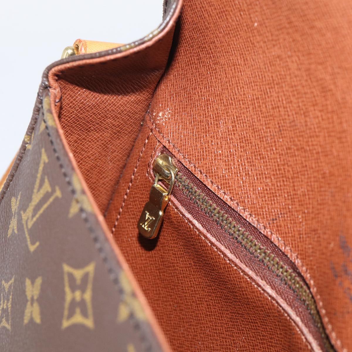 LOUIS VUITTON Monogram Saint Cloud GM Shoulder Bag M51242 LV Auth RV011